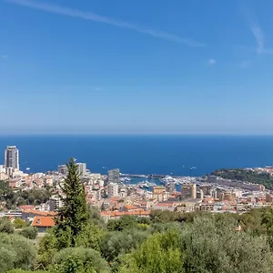 D'angeline - Vue Jardin Commun Parking Voiture Obligatoire 10min Voiture Monaco Route Etroite Pente Raide Croisement Limite Photos - Sea View Shared Garden Parking Car Mandatory 10min Car Monaco Narrow Steep Road Limited Passing P Apartment Beausoleil